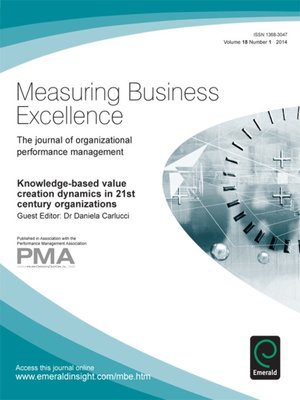 cover image of Measuring Business Excellence, Volume 18, Issue 1